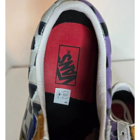 Vans Old Skool 36 DX Anaheim Factory Leather Checkerboard Shoes New Men’s 7.5 - Picture 4 of 10